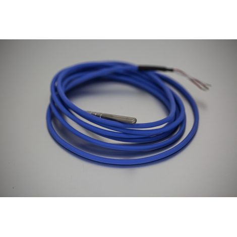 Capteur RTD PT100 RS PRO, Ø 6mm, L.60mm + 2.5m, +200°C max, Câble ( Prix pour 1 ) (1/4)