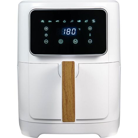 Bergner NATURALLY Freidora de aire 1800W 6.9L 8 programas de cocciÃ³n, con Revestimiento CerÃ¡mico - Temporizador hasta 30 min