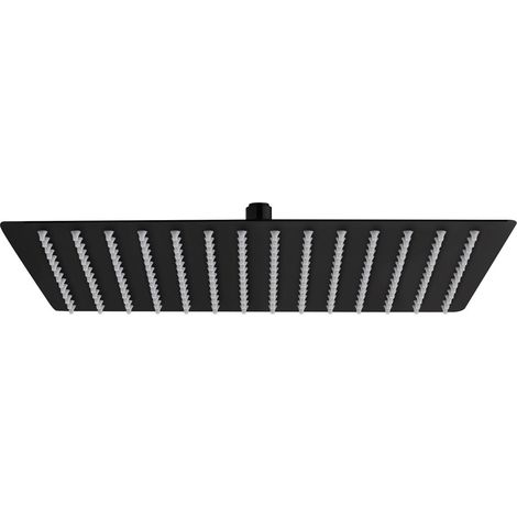 Aloni Regendusche Kopfbrause Quadrat Schwarz matt 30 x 30 cm Aloni Regendusche Kopfbrause Quadrat Schwarz matt 30 x 30 cm (1/2)