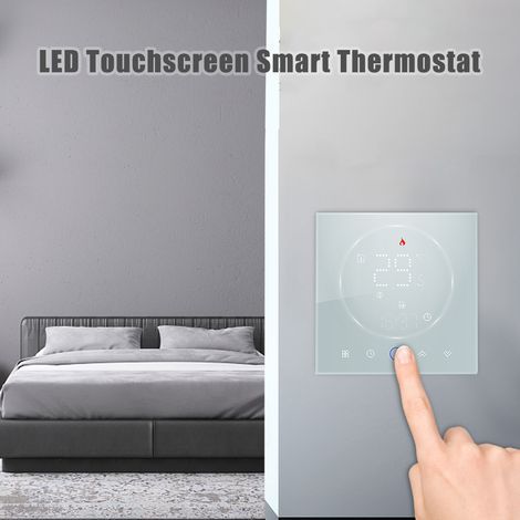 Intelligenter Thermostat 3A, programmierbares digitales LED-Display, Fußbodenheizungstemperaturanzeige, intelligente Wand für Wasser (1/5)