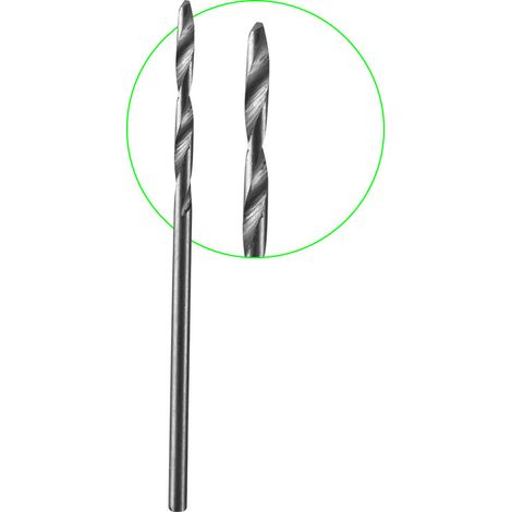 Broca helicoidal HSS 4341 para metal (Ø 2,5 x 57 mm.)  JBM14871 (1/4)