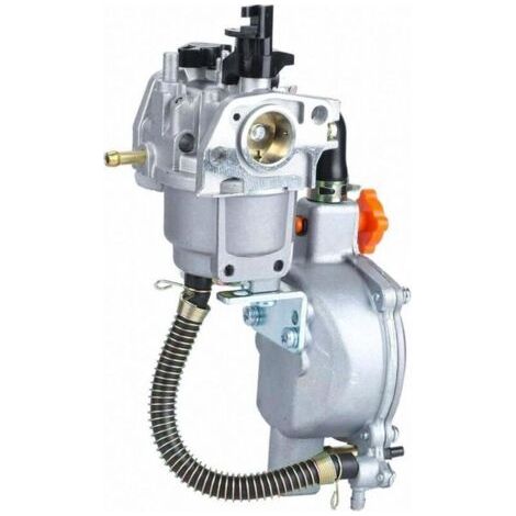 NALOOKAMIC Carburateur de souffleur Kit de Conversion de carburateur double carburant gpl NG, générateur 2kw-6.5kw , bobine d'étouffement manuelle 168F GX160 GX200 8HP 9HP, outil électrique Carburate (1/3)