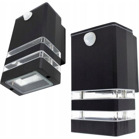Applique murale avec détecteur de mouvement, 230 V, LED, IP44, façade (1/5)