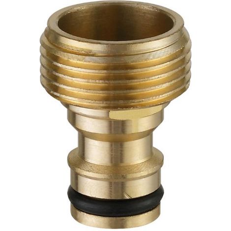 Raccord pour Tuyau d'Arrosage 3/4" Mâle en Aluminium - Connexion Rapide pour Jardin, Maison et Véhicule (1/5)
