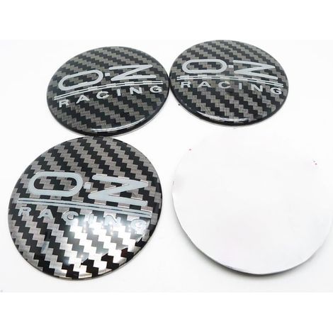 4 copriruota autoadesivi per cerchi OZ da 60 mm, adesivi decorativi, copriruota, accessori, C (1/5)