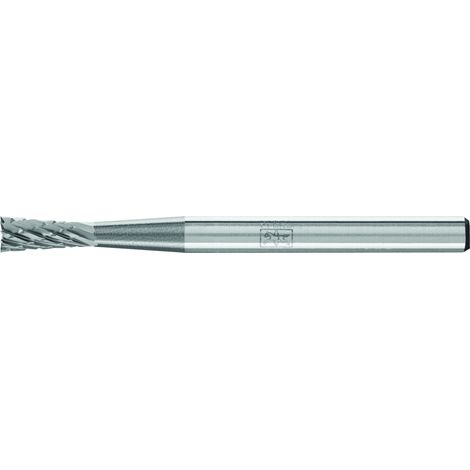 PFERD TOOLS Hartmetall Winkelfrässtift stirnverzahnt WKNS Ø 03x07mm Schaft-Ø 3mm Z3P universal mittel kreuzverzahnt