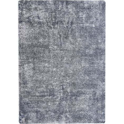 Tapis Vintage Tissé à la Main "Etna" Bleu Clair 80 x 150 cm (1/4)