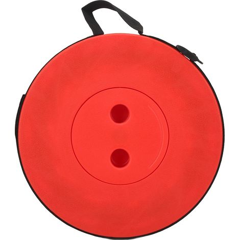 Tabouret télescopique portable pliant, chaise rétractable légère colorée pour camping, jardin, pêche, randonnée, voyage, barbecue, rouge arc-en-ciel (1/5)
