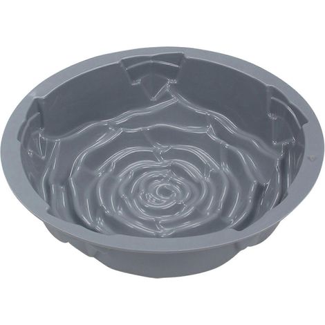 Moule à gâteau en silicone alimentaire, idéal pour gâteaux d'anniversaire, chocolats, gelées, pains et crèmes. Compatible micro-ondes et réfrigérateur. Facile à nettoyer. (1/5)