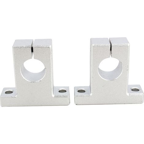 2 pièces Support de Rail Linéaire SK16 pour Axe Optique Vertical avec Bracket (1/5)