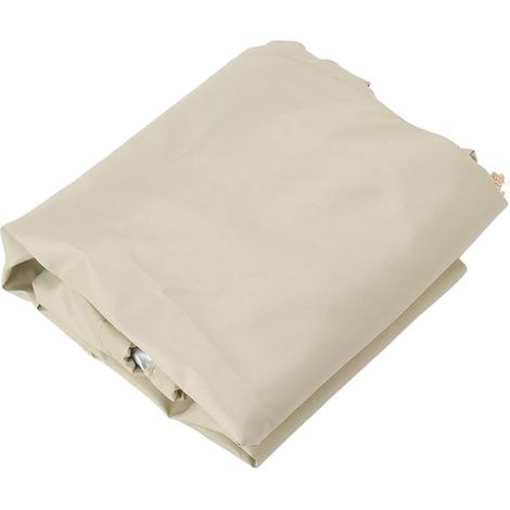 Housse de protection pour ventilateur industriel, imperméable, anti-poussière et pliable, couleur beige