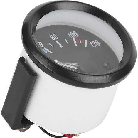 Jauge de température d'eau 2 en 1 12V pour voiture, 40-120℃, compteur universel pièces modifiées (1/4)