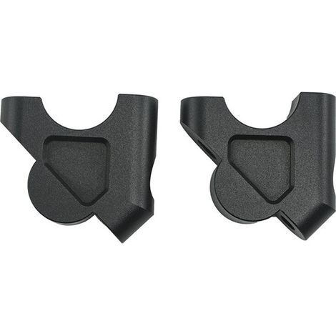 Paire de Pinces de Rehaussement de Guidon de Moto pour R1200GS ADV 2013-2022, Accessoires de Rehaussement de Guidon, Noir