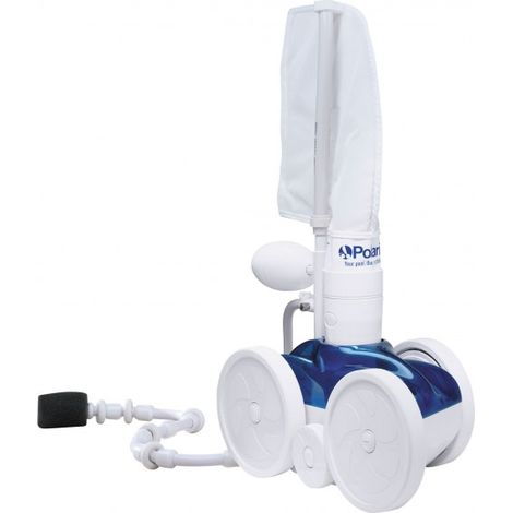 Habitat Et Jardin – Robot piscine hydraulique Polaris 280 – Système Venturi à 2 jets – Largeur d'aspiration 7 cm – Compatible piscines enterrées