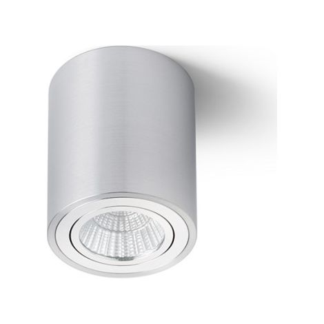Faretto MAYO R da soffitto reclinabile alluminio pettinato 230V LED 9W 36° 2700K