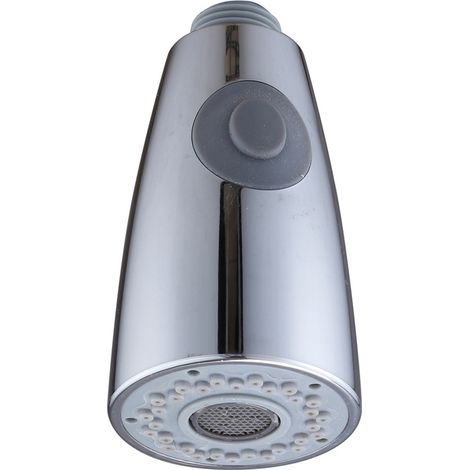 Deux Fonctions Robinet Cuisine Remplacement Extractible pour Douchette Cuisine tête de pulvérisation en chrome 1/2 L'interface (1/5)
