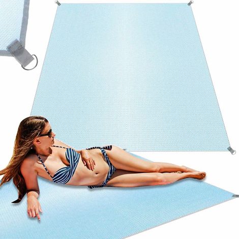 Manta de playa sin arena XXL 200x200cm