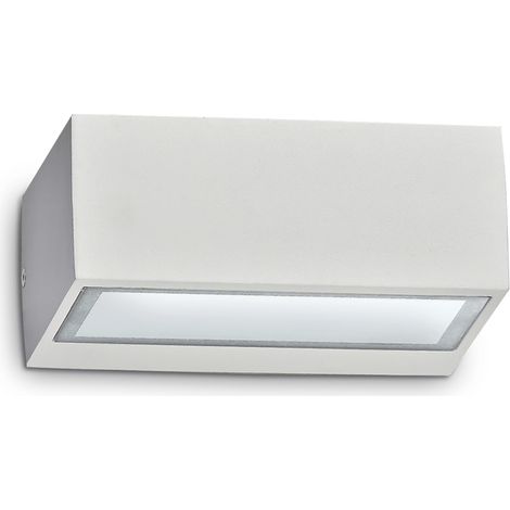 Applique Moderna Twin Alluminio Bianco 1 Luce G9 3W 3000K Luce Calda (1/2)