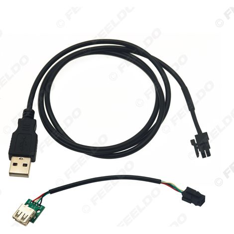 Compatible avec les Volkswagen Transporter T6 (2016-2020), conserve le câble de conversion USB d'origine du véhicule.