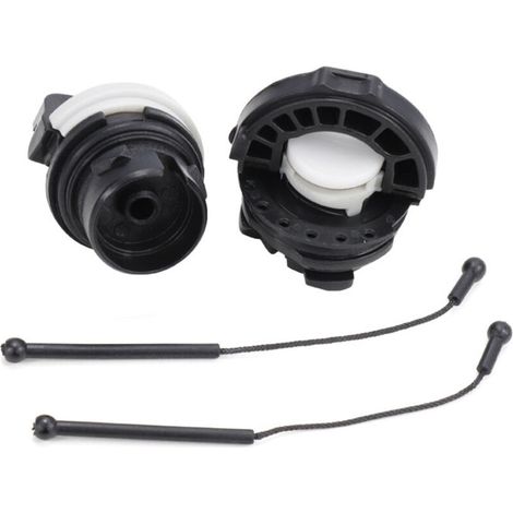 Tappo del serbatoio e tappo dell'olio per motosega STIHL, 1 grande + 1 piccolo (2 misure) (1/4)
