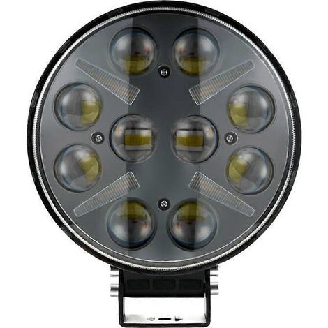 Barra luminosa LED de 7 piezas (18 cm), grande y combinable, 12 V/24 V, para Jeep, camión, SUV, quad, 4x4 y barco. (1/5)