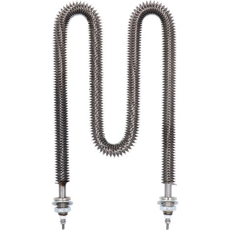 Ortviai Tube Chauffant Électrique en Acier Inoxydable Type W 2500 W – 220 V, 400 mm, M18 x 25 (1/5)