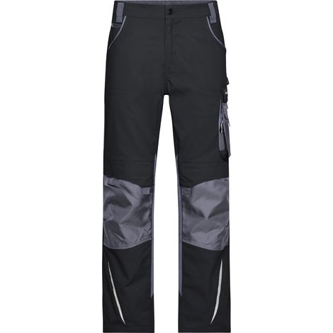 James & Nicholson Arbeitsbundhose JN832 Gr. 110 black/carbon (1/5)
