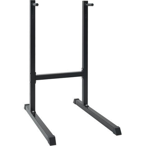 Station de dips Noir 103,5 x 66,5 x 121,5 cm vidaXL (1/5)