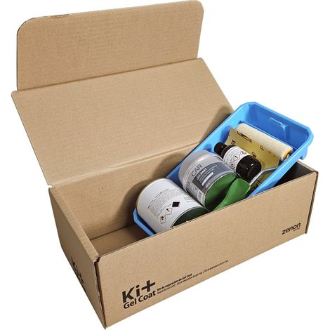 ZEZA Grade kit de réparation de receveur de douche - mat cemento (gris) (1/2)