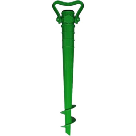 Support de parasol de plage antirouille avec piquet de sol pour la pêche en mer (1/5)