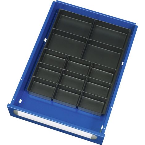 Kit de compartimentation Rau pour tiroirs Tiroir-E H 60-360mm 2 bacs à matériel