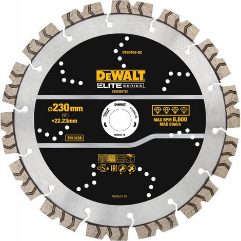 DEWALT ELITE Diamanttrennscheibe 230x22,23mm ALL P