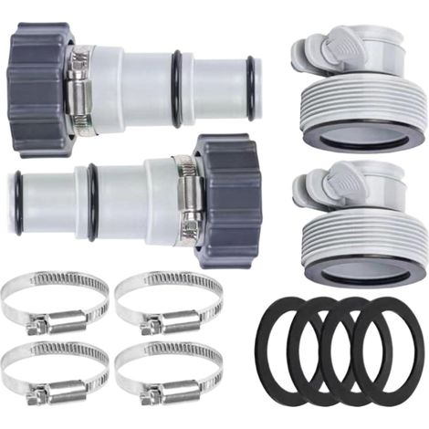 Adaptateur de Tuyau pour Piscine - Adaptateur De Pompe À Piscine 3 - 2 À 3 (1/5)