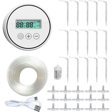 Dispositif d'Arrosage Automatique Intelligent avec Minuterie et Contrôle à Distance pour 15 Pots de Plantes (1/5)