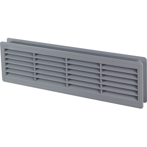 Rejilla de ventilación de la puerta, gris (1/3)