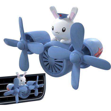 Désodorisants De Voiture Pilote Dessin Animé, Clip Ventilation Voiture, Désodorisant Clips Évent Diffuseur Parfum (1/5)