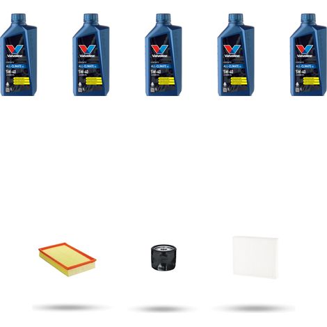 Kit tagliando 3 FILTRI e 5L OLIO compatibile con Skoda Octavia III 1.5 TSI 96kw Dal 2017 (1/5)