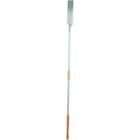 5 x PALA P/BRACE ACCIAIO INOX 8X35CM C/MANICO 164CM