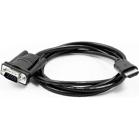 Câble adaptateur audio HDMI vers VGA 1080p de 1,5 mètre (câble VGA) (1/5)