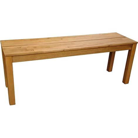 Gartenbank Sitzbank Akazie 2-Sitzer 120 cm ELLIOTT (1/3)