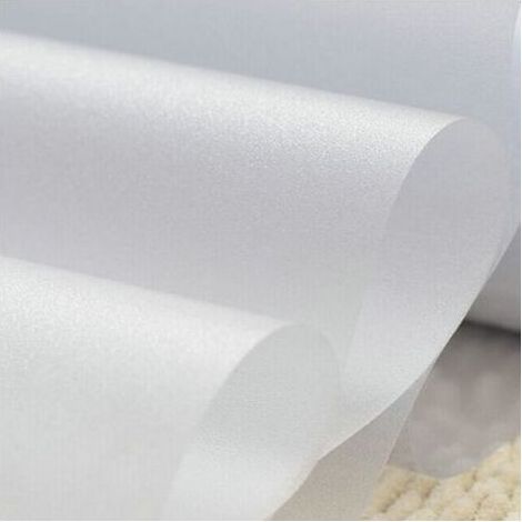 Film Fenetre Anti Regard Film Occultant Fenêtre Film Electrostatique Vitre Film pour Vitre Anti UV Film Opaque Mate pour Salle de Bain Chambre Cuisine 40x200 CM (1/3)