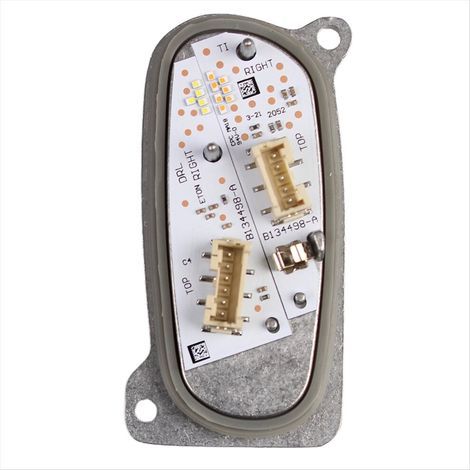 Module de phare LED avec dissipateur thermique pour Seat Leon Tarraco 2019-2024, comprenant feux de jour et clignotants, référence 5FJ941476, côté droit. (1/3)
