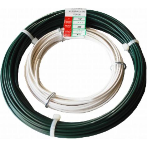 FPLUS alambre plast.verde 50m. , ROLLO ALAMBRE PLASTIFICADO DE BUARFEAtadura plastificada con un alambre interior, muy útil para las tareas del jardín. Permite atar las plantas a l