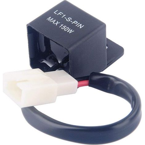 Relé intermitente LED de 2 pines y 12 V para coches y motocicletas (1/5)