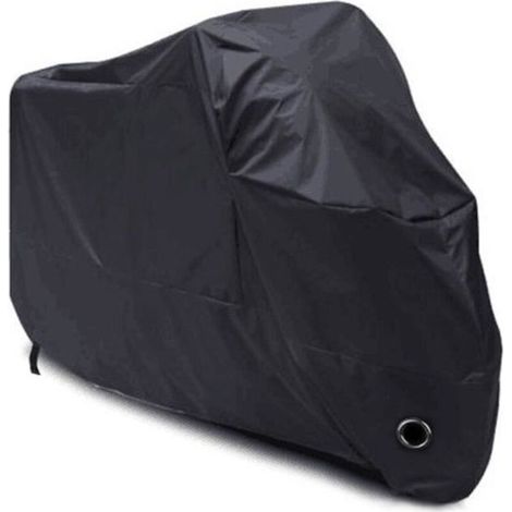 Motorrad-Schutzhülle – Wasserdicht – 190T Polyester – Größe XL – Schwarz – Universal