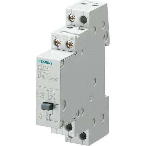 Siemens 5TT4201-0 Schaltrelais Nennspannung: 250 V Schaltstrom (max.): 16 A 1 Schließer 1 St. (1/5)