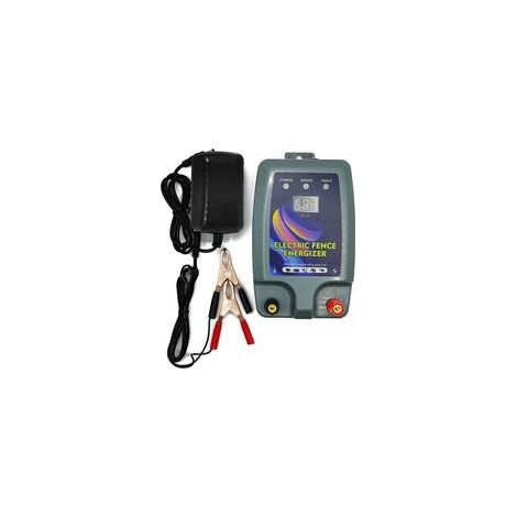 5 KM ClôTure éLectrique , ClôTure éLectrique Solaire Pour Animaux ClôTure éLectrique Pour Animaux ÉLevage D'Animaux ÉLectrique ContrôLeur Vache Moutons ,3 modes d'alimentation,(BLUE) (1/5)