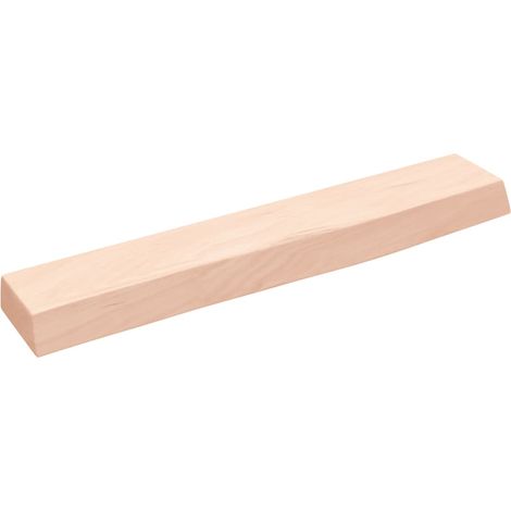 Étagère murale Étagère flottante 60x10x4 cm bois de chêne massif non traité (1/5)