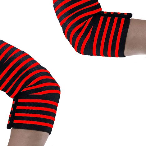 Support De Coude - Pour Tennis, Musculation Et Entraînement Cross Training - Taille Unique - Par 2 (1/5)