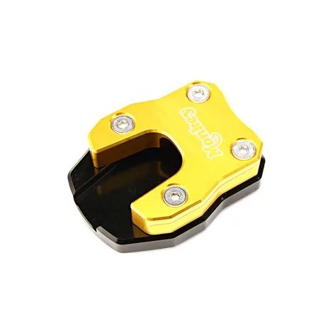 (Or) Accessoires MONKEY : Béquille latérale, extension de béquille, plaque de support, béquille agrandie. Compatible avec HONDA Monkey 125 (2018-2024+) maxpower (1/4)
